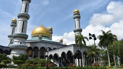Brunei showing its heritage site.