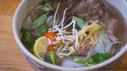 Pho is a Vietnamese noodle soup which is also considered as best food in the world.