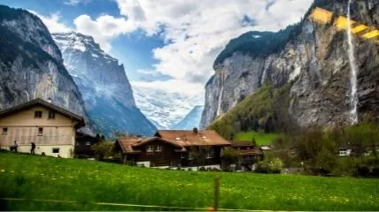 Switzerland is famous for magical mountains and natural beautiful in Europe.