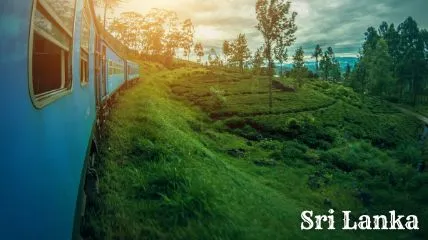 Sri Lanka is a naturally beautiful and best country to visit from India