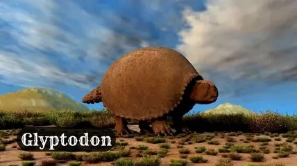 Animated visual of Glyptodon