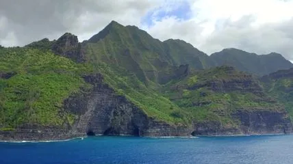 Nā Pali Coast from Hawaii and it is also a best tourist place in the world