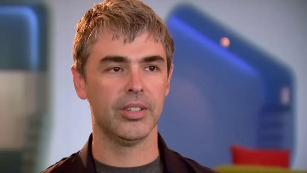 Larry Page in a conversation
