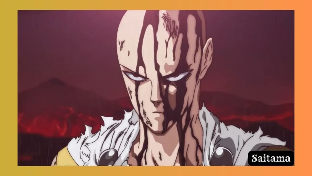 Saitama is one of the Strongest anime character, he is popular as one punch man.