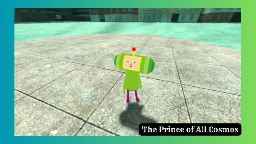 The Prince of All Cosmos from Katamari Damacy video game.