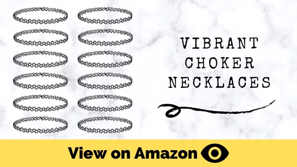 12pcs Vibrant Choker Necklaces